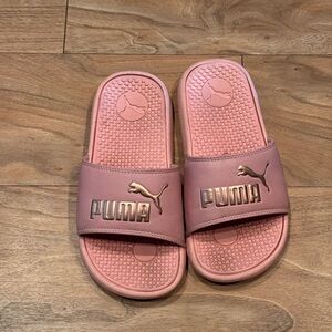 Puma Blush Pink Slide Sandals